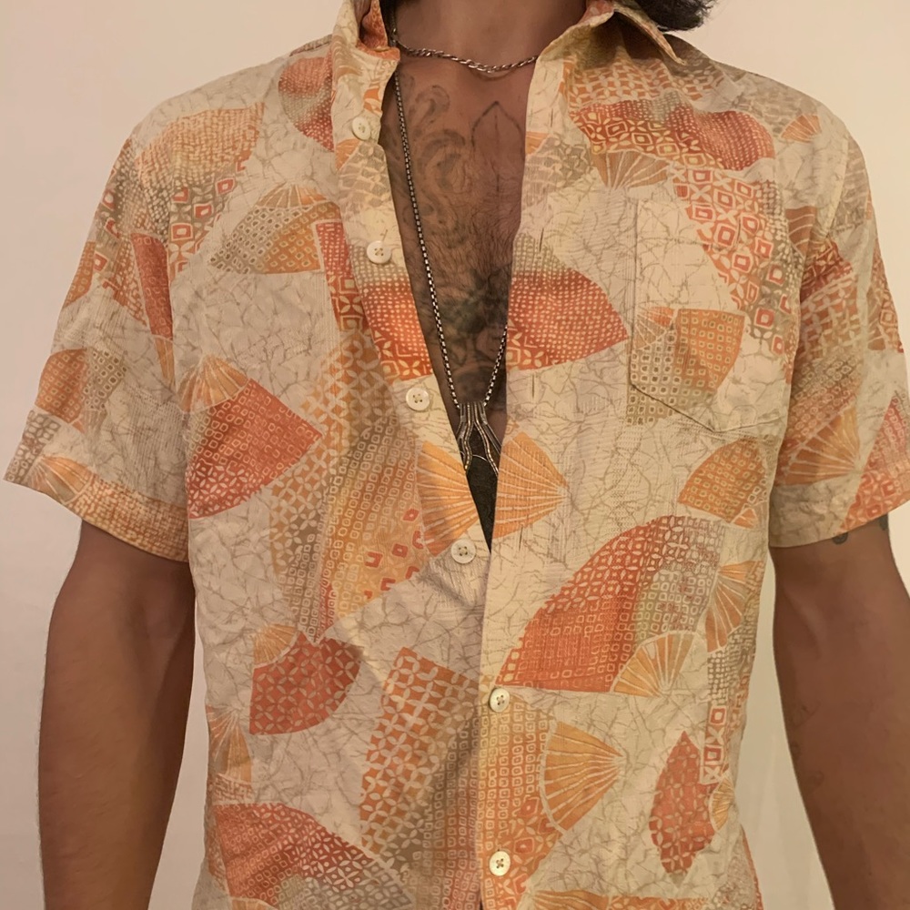 Tori Richard Honolulu Silk Hawaiian shirt